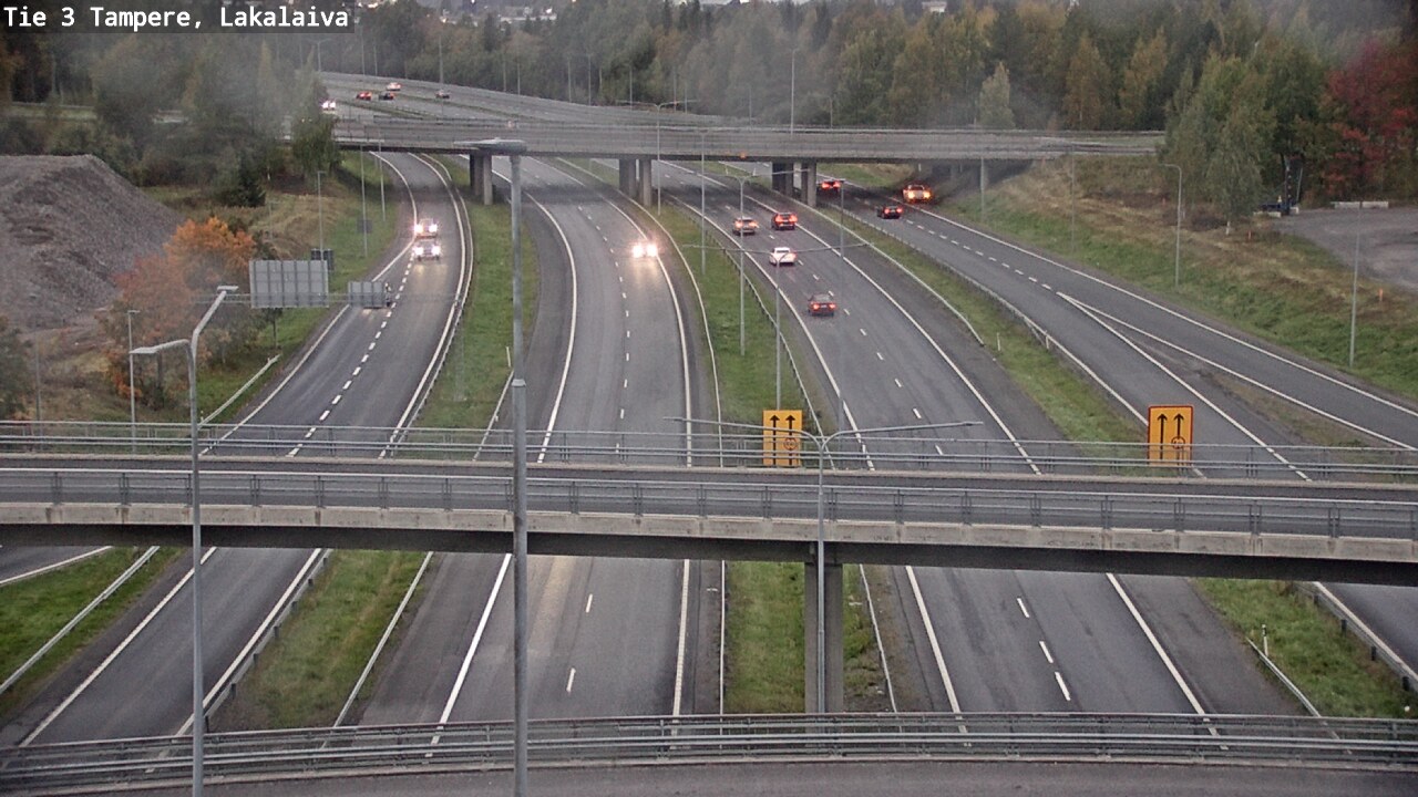 Weather Camera Image Road 3 Tampere, Lakalaiva, Tampere, Pirkanmaa