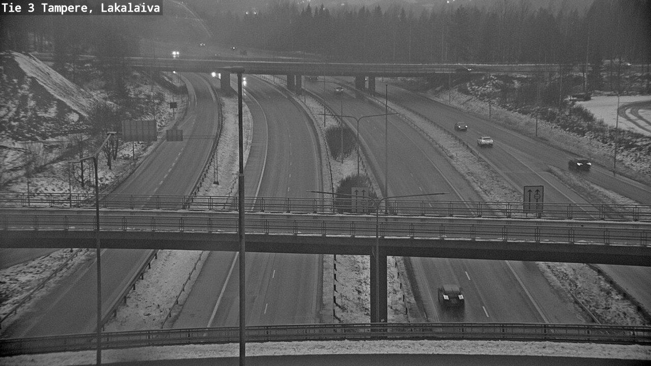 Weather Camera Image Väg 3 Tammerfors, Lakalaiva, Tampere, Pirkanmaa