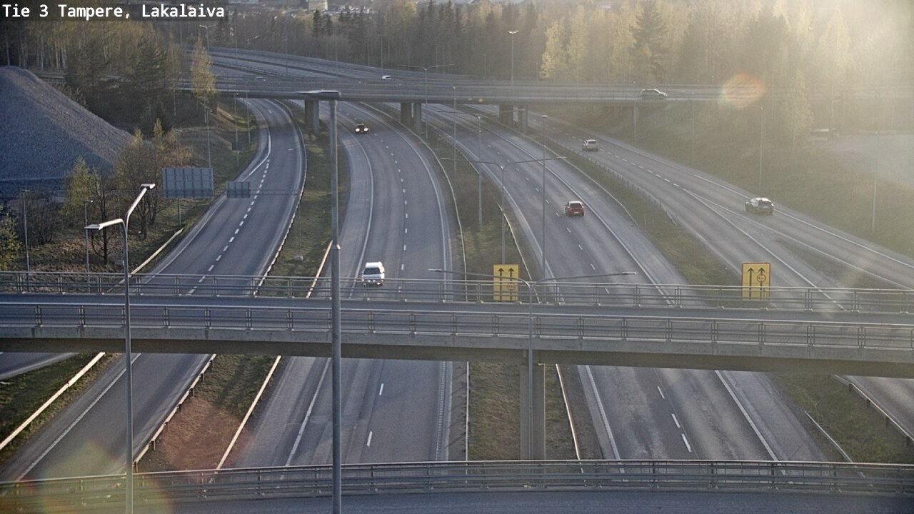 Weather Camera Image Road 3 Tampere, Lakalaiva, Tampere, Pirkanmaa