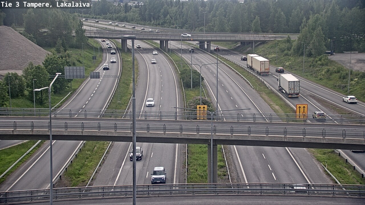 Weather Camera Image Road 3 Tampere, Lakalaiva, Tampere, Pirkanmaa