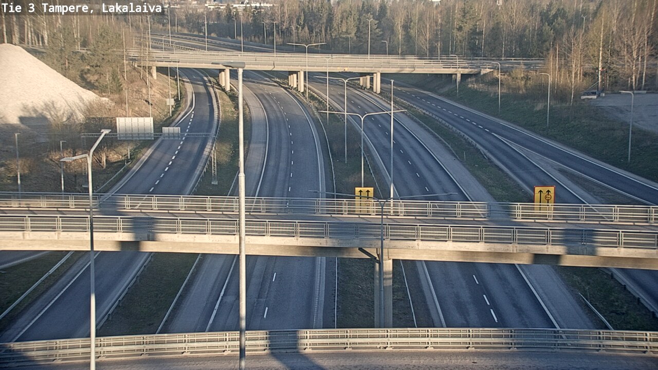Kelikamerat Kuva Tie 3 Tampere, Lakalaiva, Tampere, Pirkanmaa