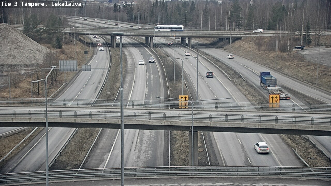 Kelikamerat Kuva Tie 3 Tampere, Lakalaiva, Tampere, Pirkanmaa