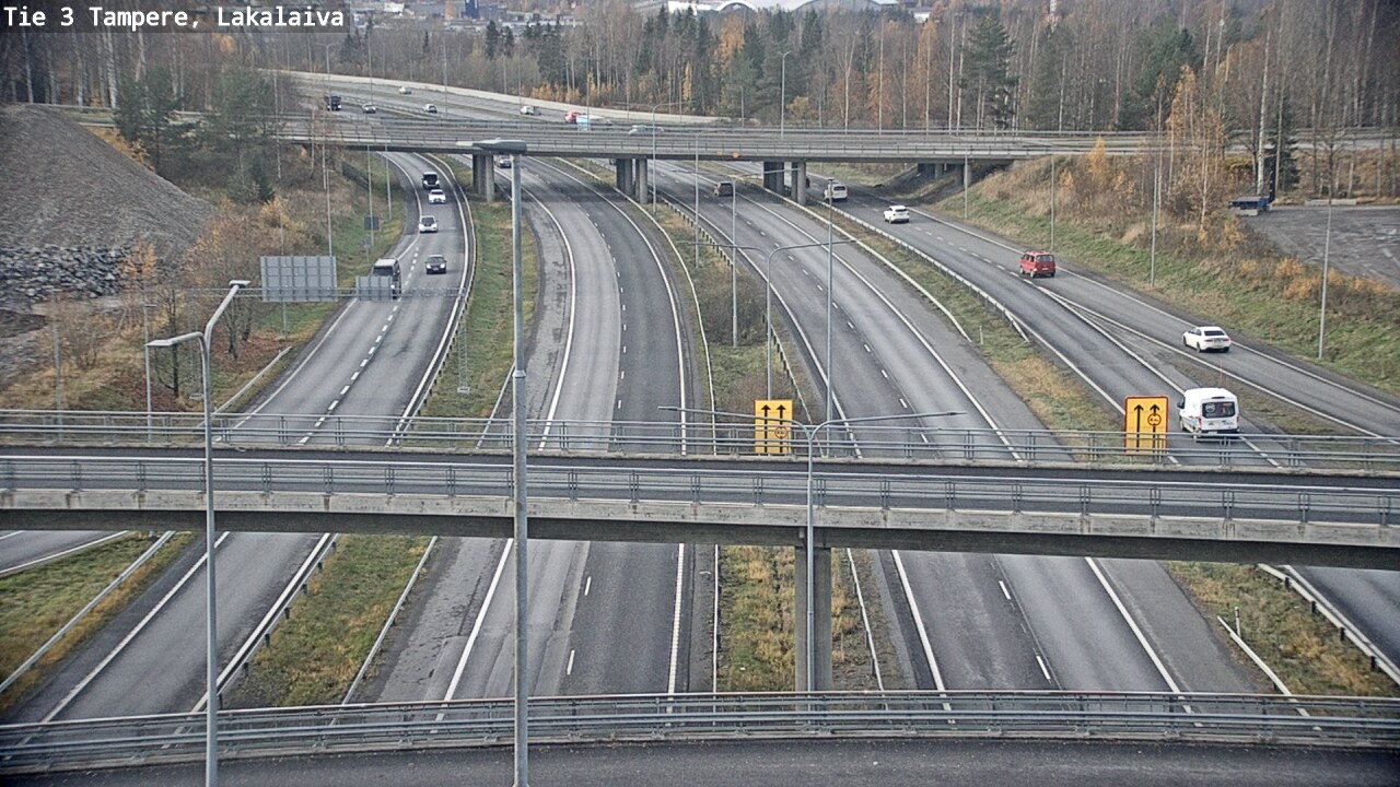 Kelikamerat Kuva Tie 3 Tampere, Lakalaiva, Tampere, Pirkanmaa