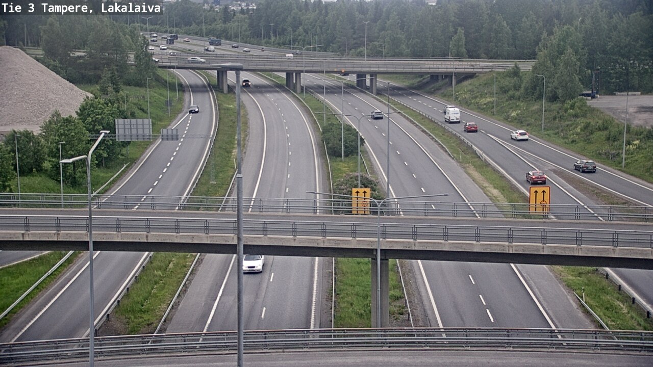 Weather Camera Image Road 3 Tampere, Lakalaiva, Tampere, Pirkanmaa