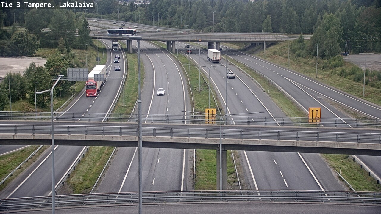 Weather Camera Image Road 3 Tampere, Lakalaiva, Tampere, Pirkanmaa