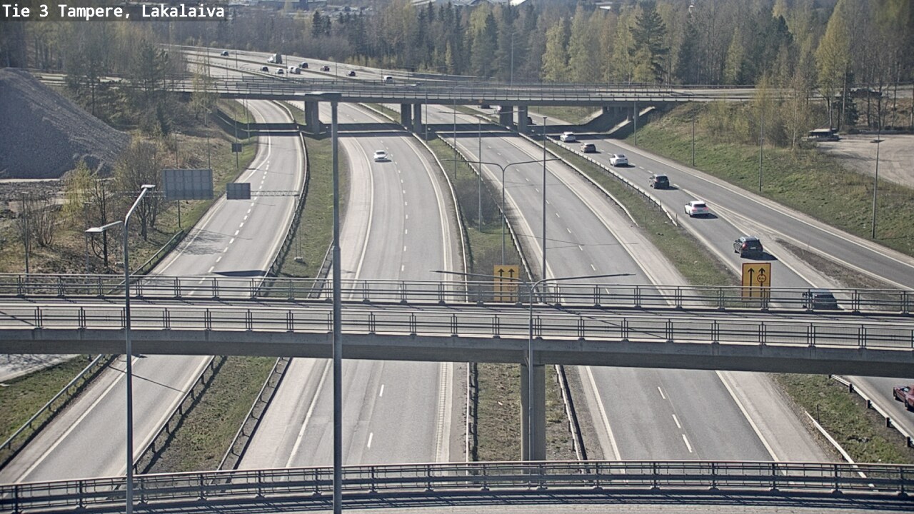 Kelikamerat Kuva Tie 3 Tampere, Lakalaiva, Tampere, Pirkanmaa