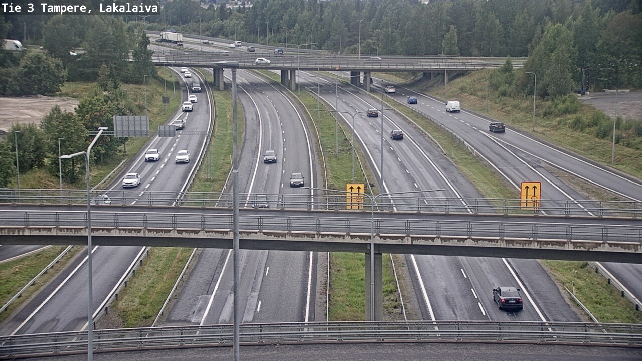 Weather Camera Image Road 3 Tampere, Lakalaiva, Tampere, Pirkanmaa