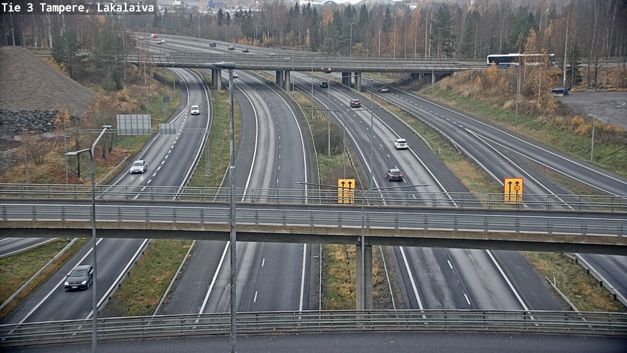 Kelikamerat Kuva Tie 3 Tampere, Lakalaiva, Tampere, Pirkanmaa