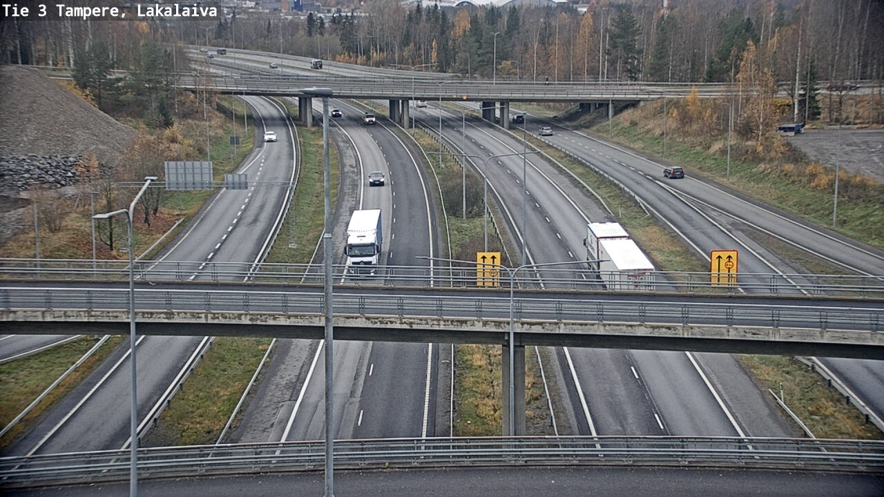 Kelikamerat Kuva Tie 3 Tampere, Lakalaiva, Tampere, Pirkanmaa