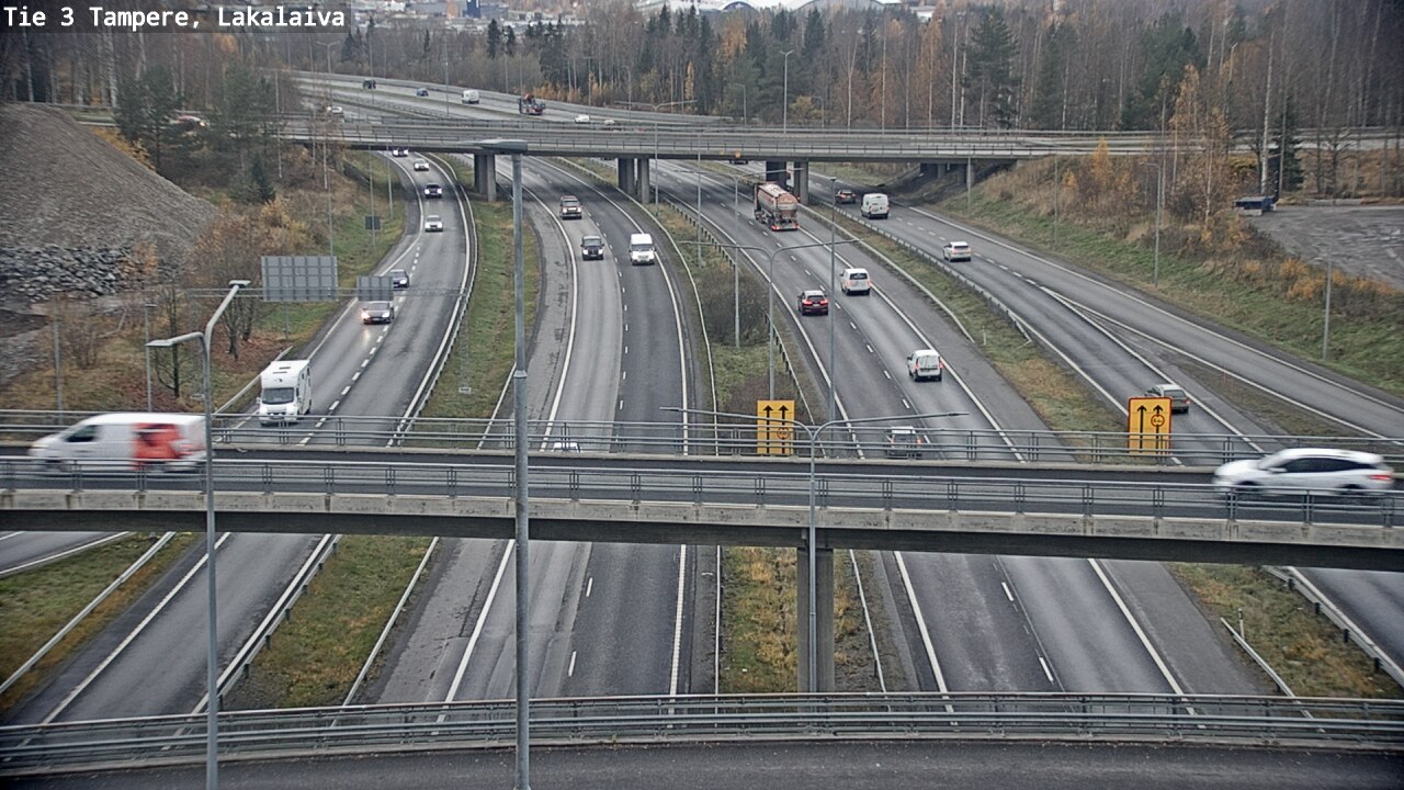 Kelikamerat Kuva Tie 3 Tampere, Lakalaiva, Tampere, Pirkanmaa