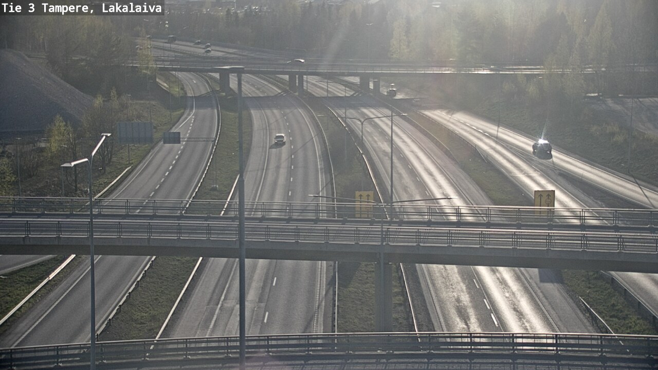Kelikamerat Kuva Tie 3 Tampere, Lakalaiva, Tampere, Pirkanmaa