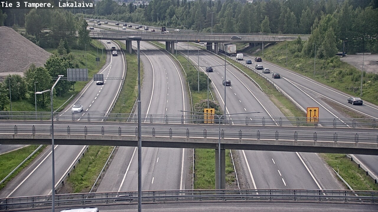 Kelikamerat Kuva Tie 3 Tampere, Lakalaiva, Tampere, Pirkanmaa