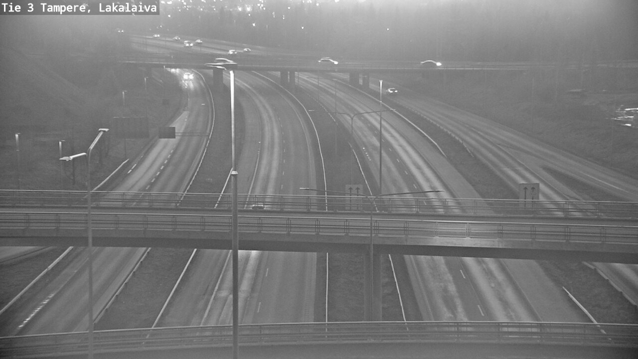 Weather Camera Image Road 3 Tampere, Lakalaiva, Tampere, Pirkanmaa