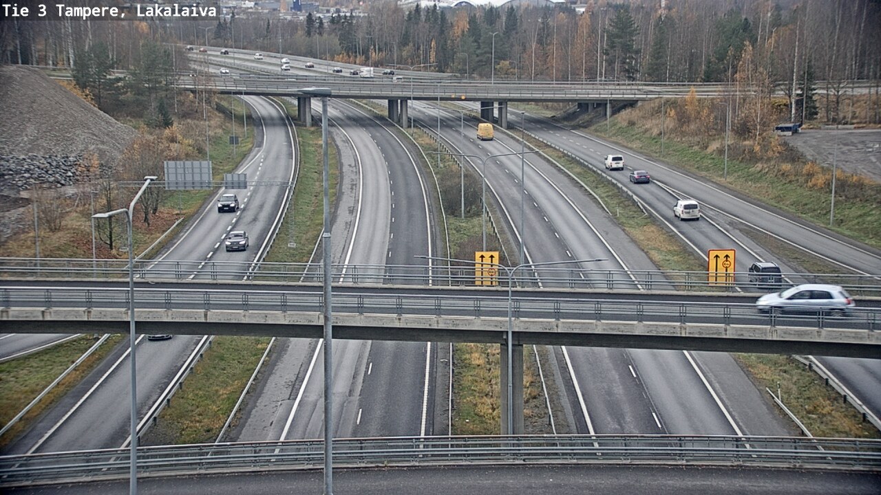 Kelikamerat Kuva Tie 3 Tampere, Lakalaiva, Tampere, Pirkanmaa