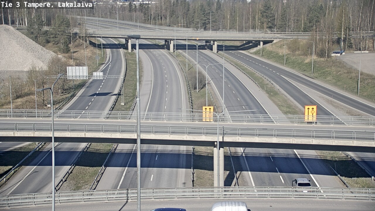 Kelikamerat Kuva Tie 3 Tampere, Lakalaiva, Tampere, Pirkanmaa