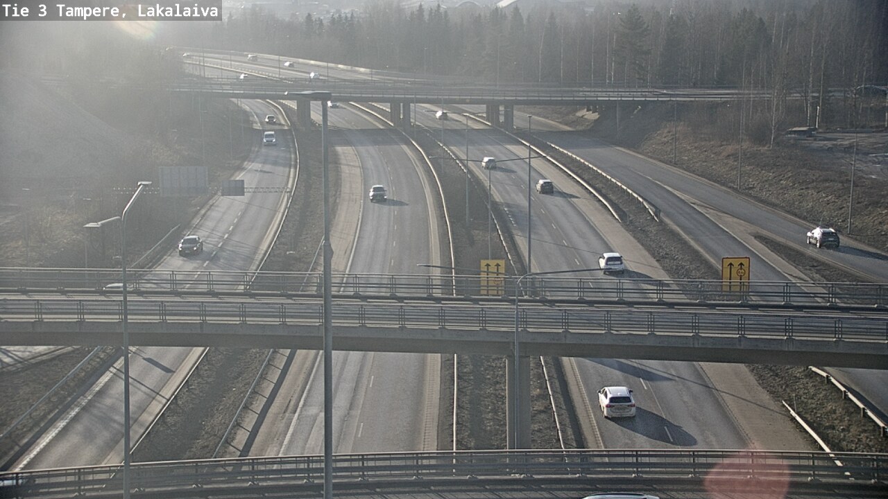 Weather Camera Image Road 3 Tampere, Lakalaiva, Tampere, Pirkanmaa