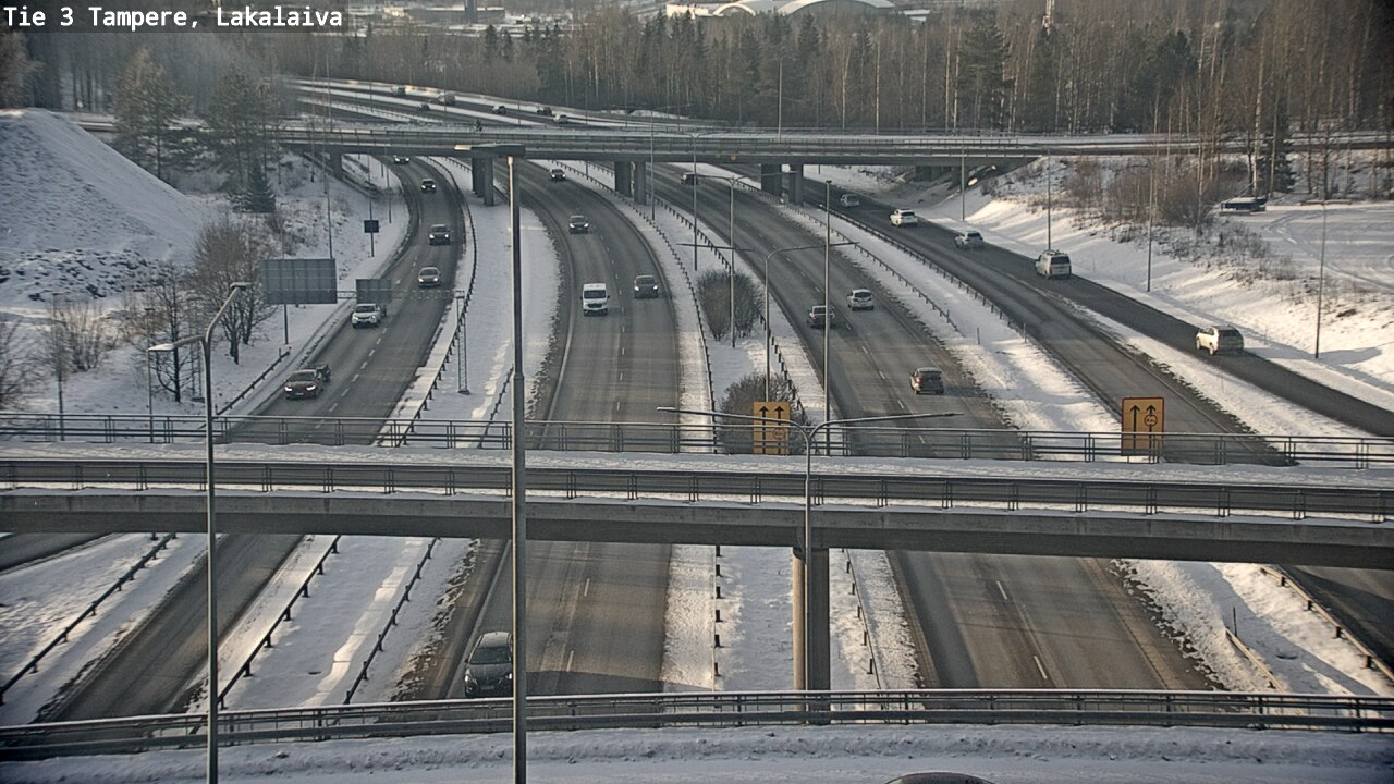 Kelikamerat Kuva Tie 3 Tampere, Lakalaiva, Tampere, Pirkanmaa