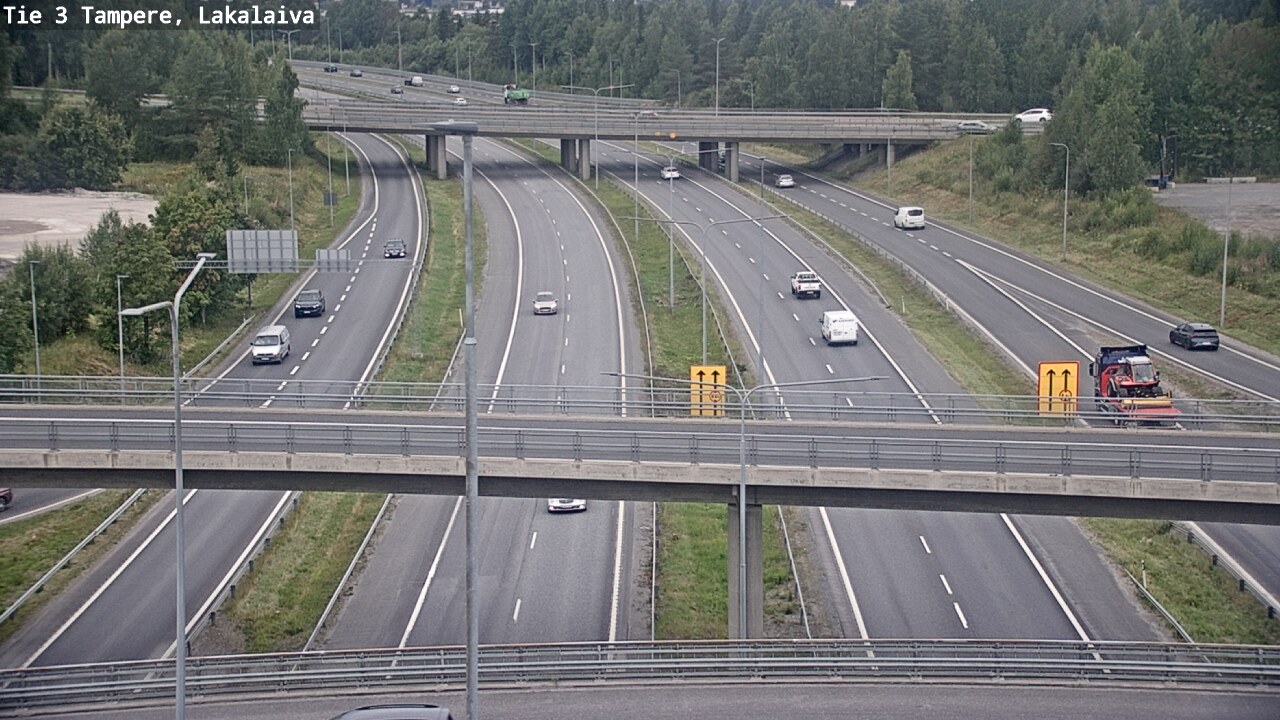 Weather Camera Image Road 3 Tampere, Lakalaiva, Tampere, Pirkanmaa
