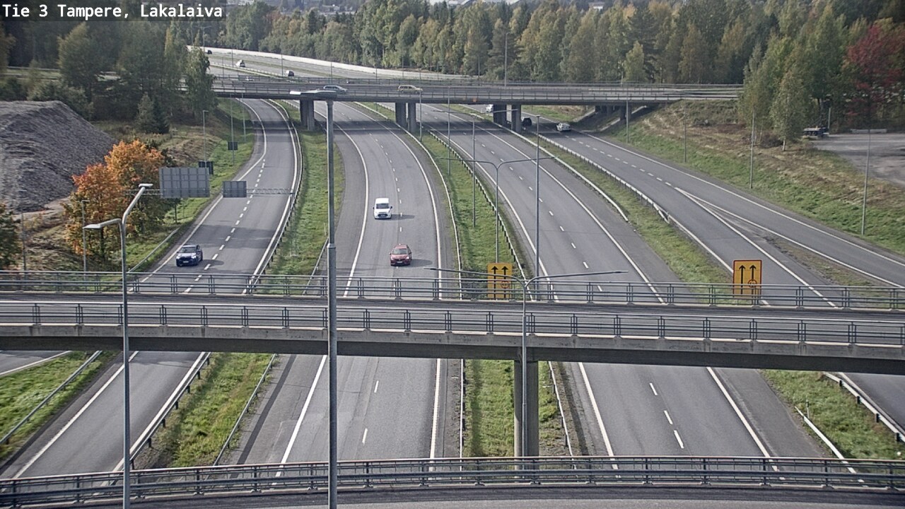 Weather Camera Image Road 3 Tampere, Lakalaiva, Tampere, Pirkanmaa