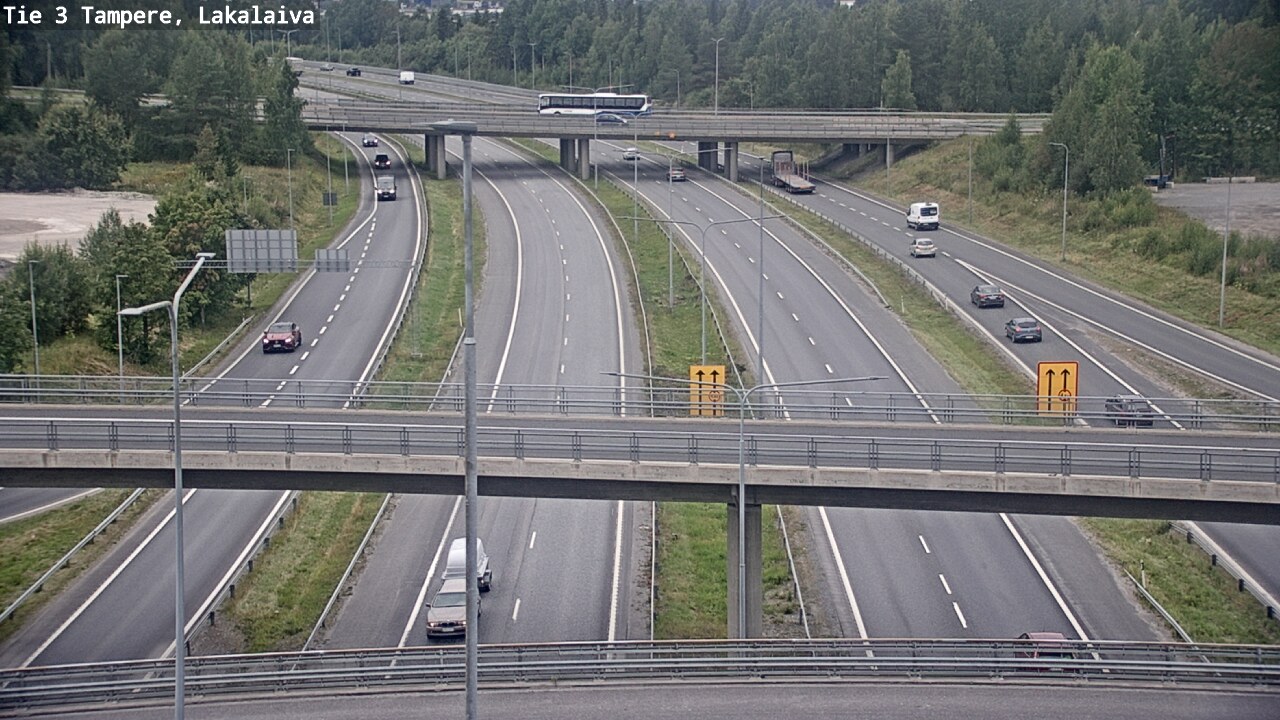 Weather Camera Image Road 3 Tampere, Lakalaiva, Tampere, Pirkanmaa