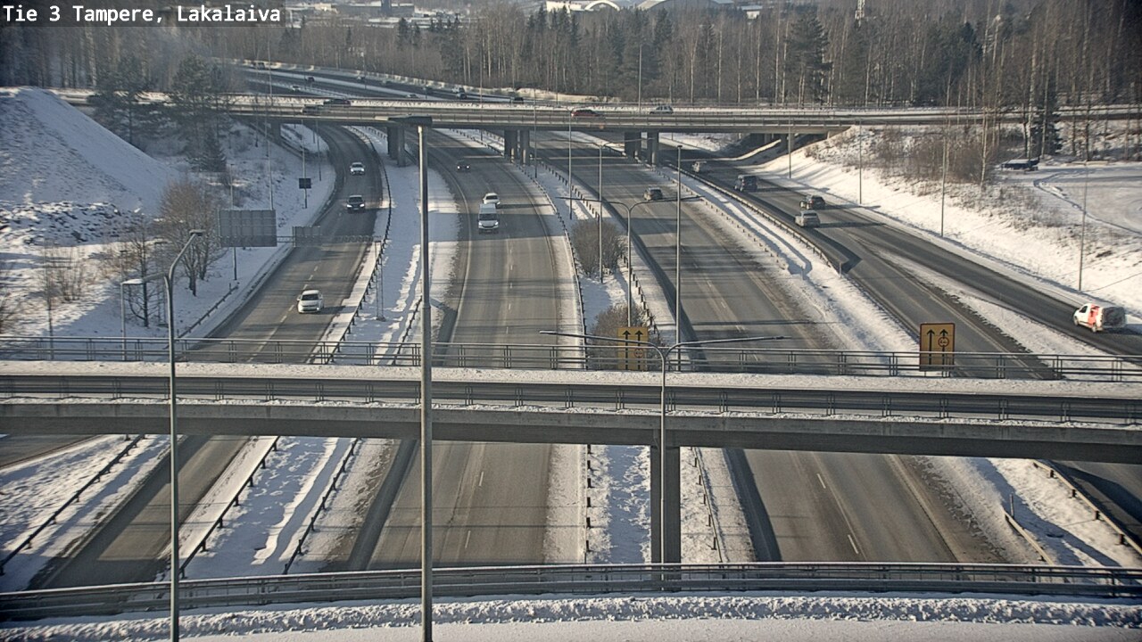 Weather Camera Image Road 3 Tampere, Lakalaiva, Tampere, Pirkanmaa