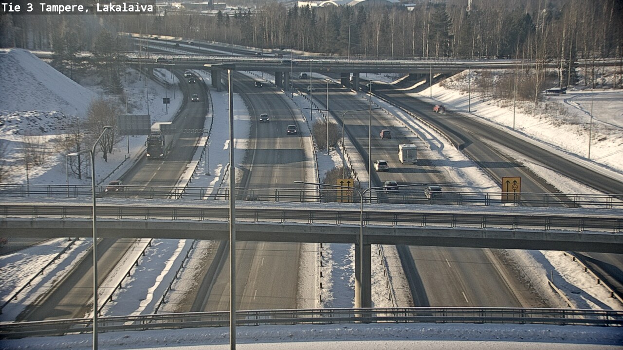 Weather Camera Image Road 3 Tampere, Lakalaiva, Tampere, Pirkanmaa