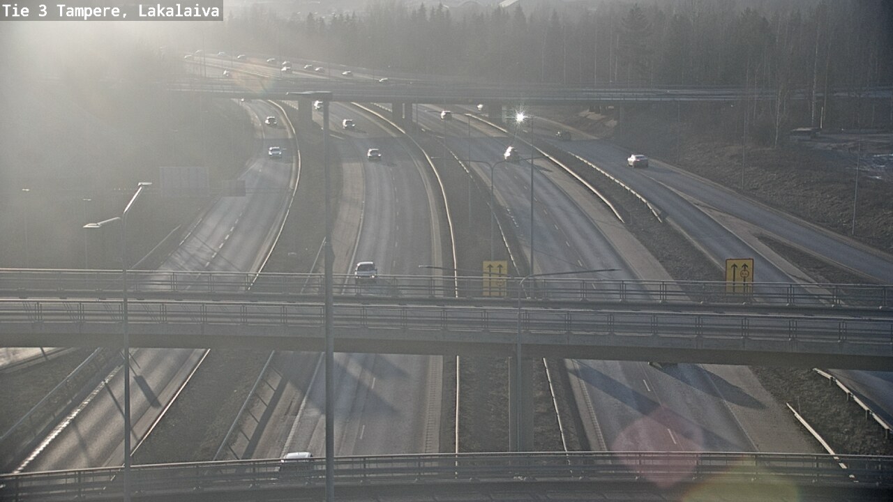 Weather Camera Image Road 3 Tampere, Lakalaiva, Tampere, Pirkanmaa