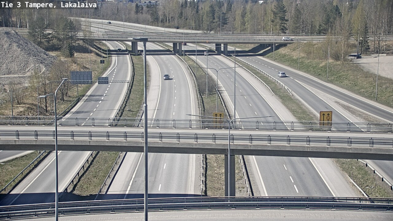 Kelikamerat Kuva Tie 3 Tampere, Lakalaiva, Tampere, Pirkanmaa