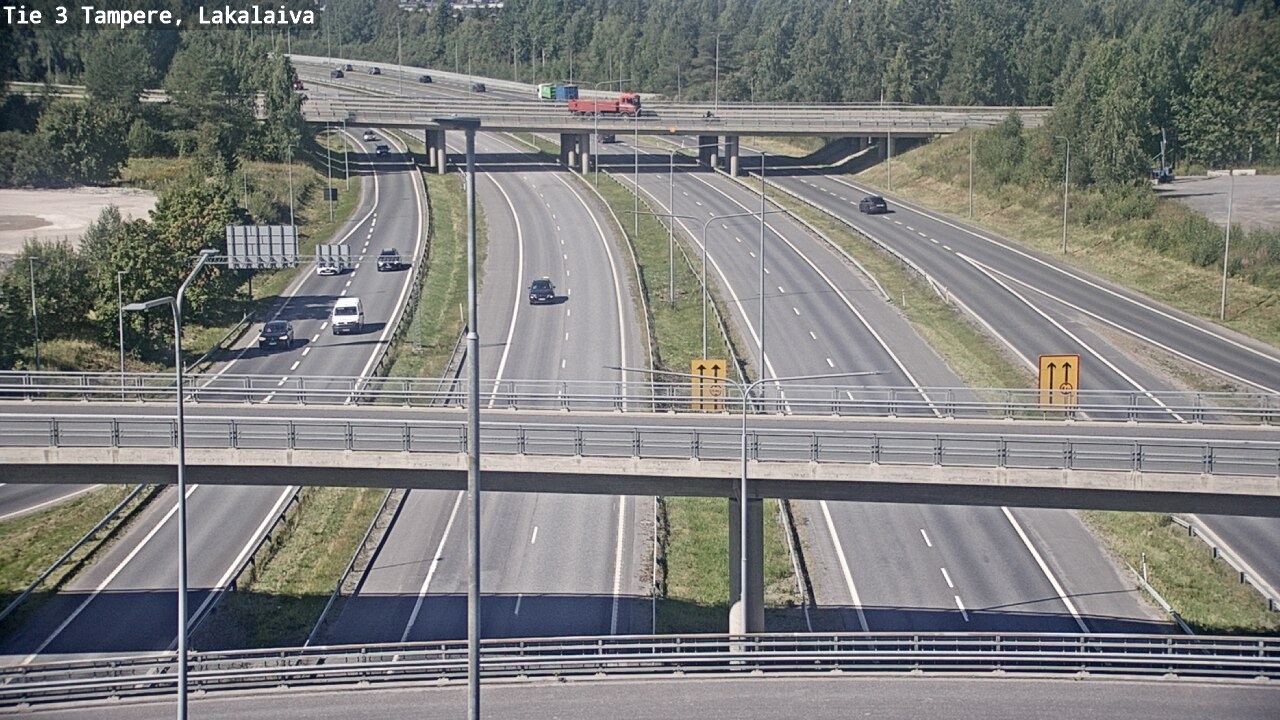 Kelikamerat Kuva Tie 3 Tampere, Lakalaiva, Tampere, Pirkanmaa