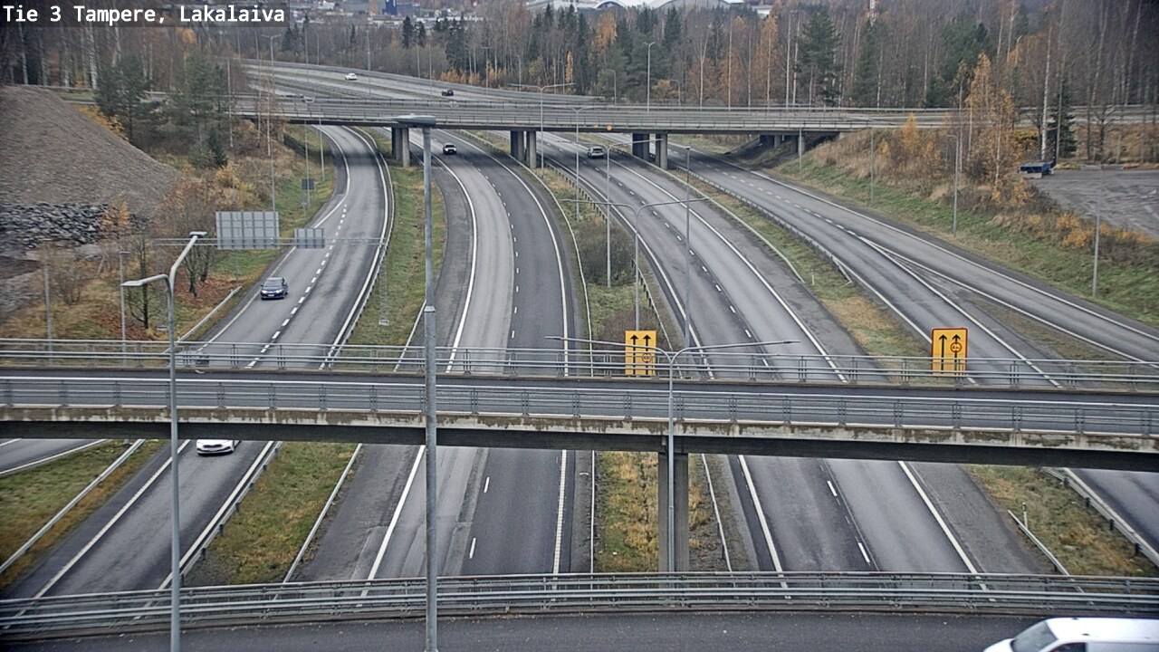 Kelikamerat Kuva Tie 3 Tampere, Lakalaiva, Tampere, Pirkanmaa