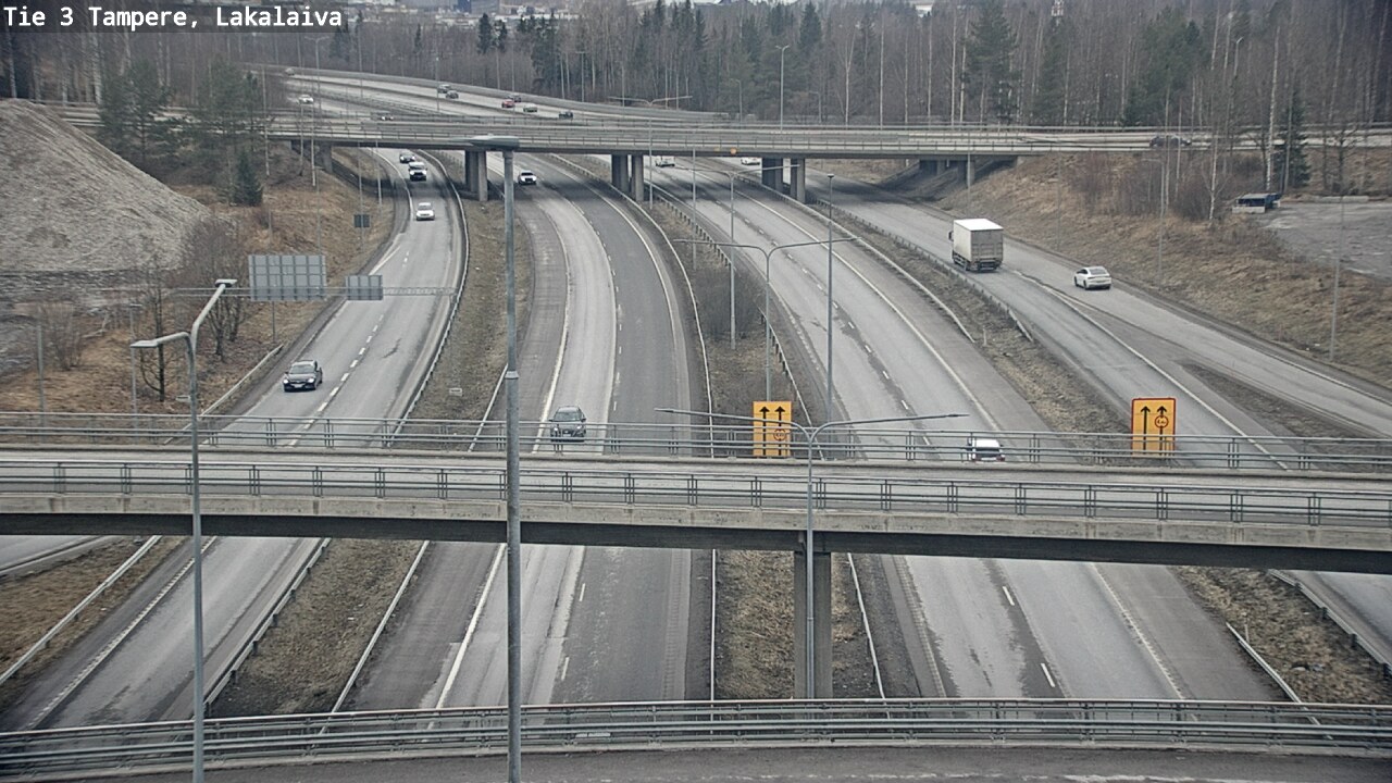 Kelikamerat Kuva Tie 3 Tampere, Lakalaiva, Tampere, Pirkanmaa