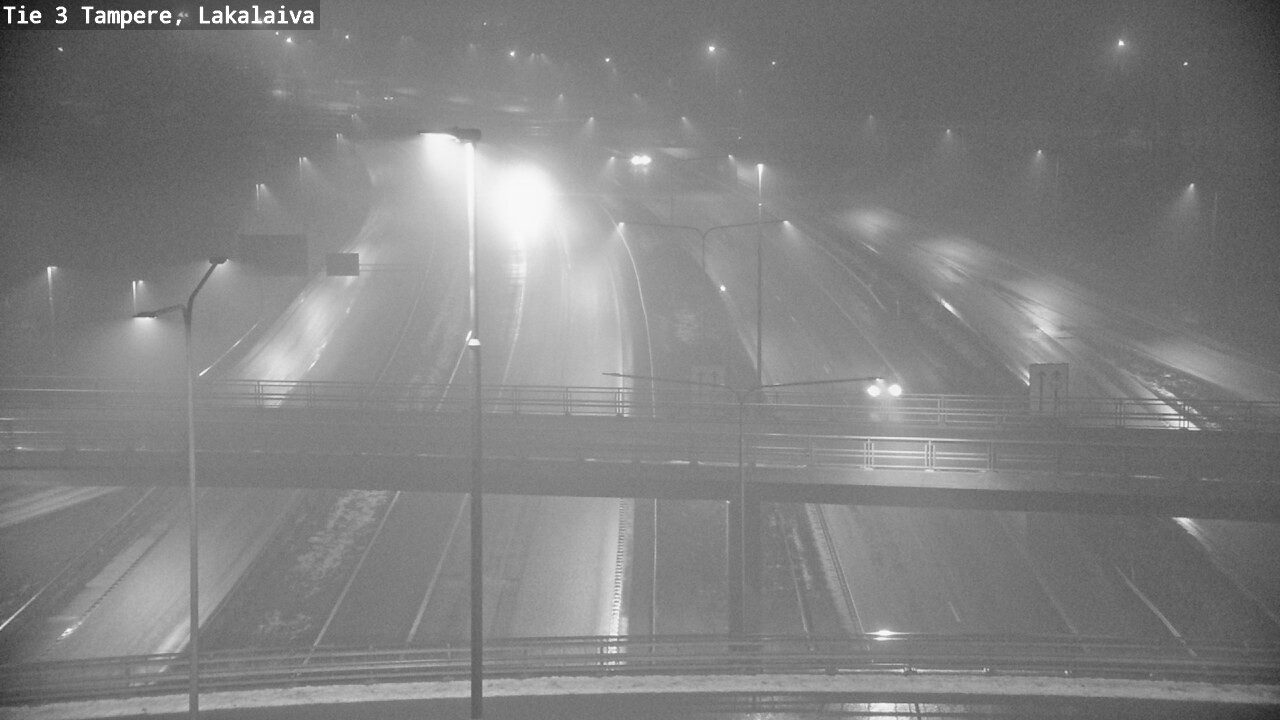 Weather Camera Image Väg 3 Tammerfors, Lakalaiva, Tampere, Pirkanmaa