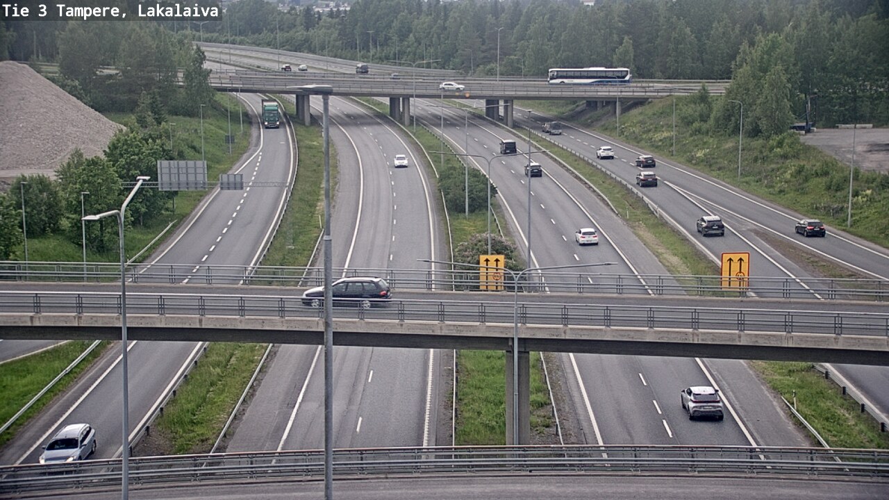 Kelikamerat Kuva Tie 3 Tampere, Lakalaiva, Tampere, Pirkanmaa