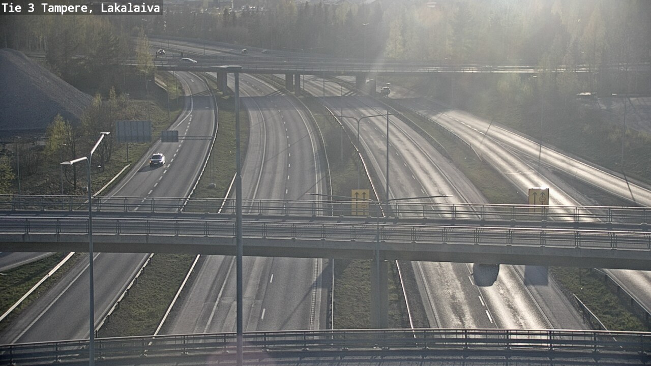 Kelikamerat Kuva Tie 3 Tampere, Lakalaiva, Tampere, Pirkanmaa