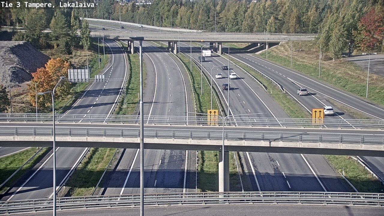Kelikamerat Kuva Tie 3 Tampere, Lakalaiva, Tampere, Pirkanmaa