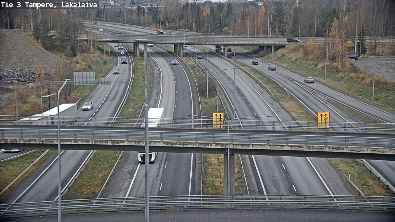 Kelikamerat Kuva Tie 3 Tampere, Lakalaiva, Tampere, Pirkanmaa