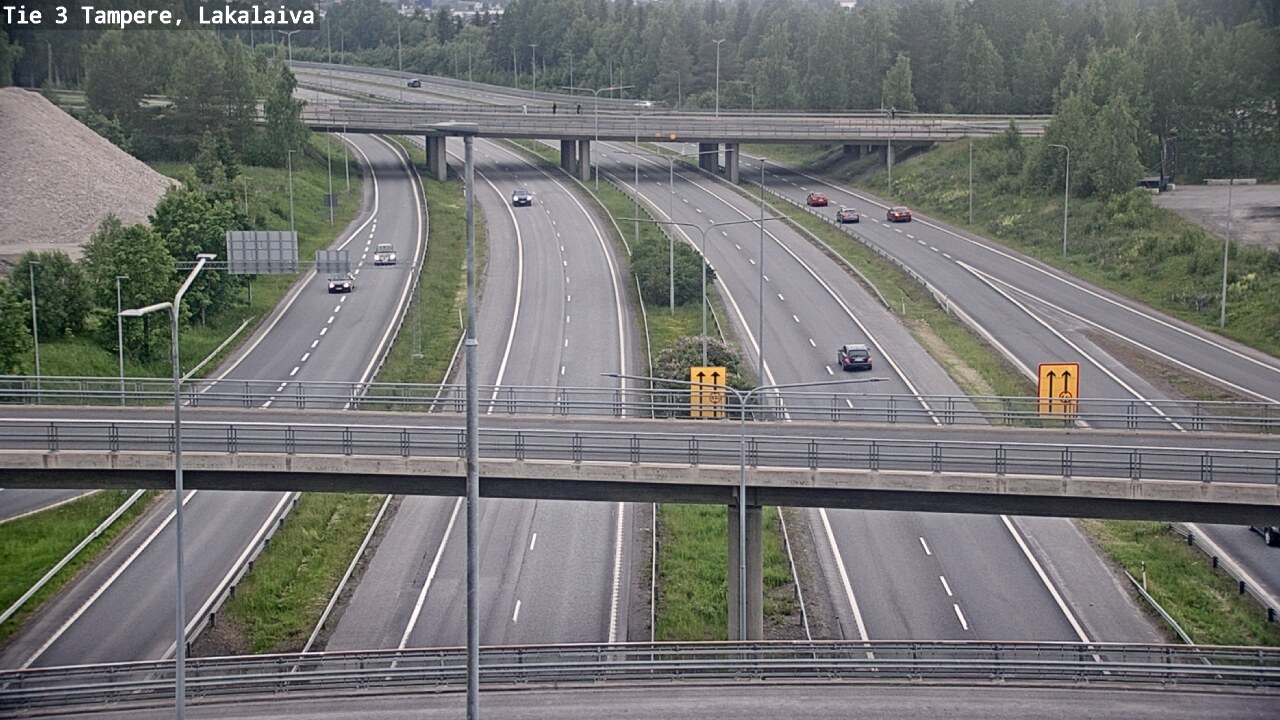 Kelikamerat Kuva Tie 3 Tampere, Lakalaiva, Tampere, Pirkanmaa