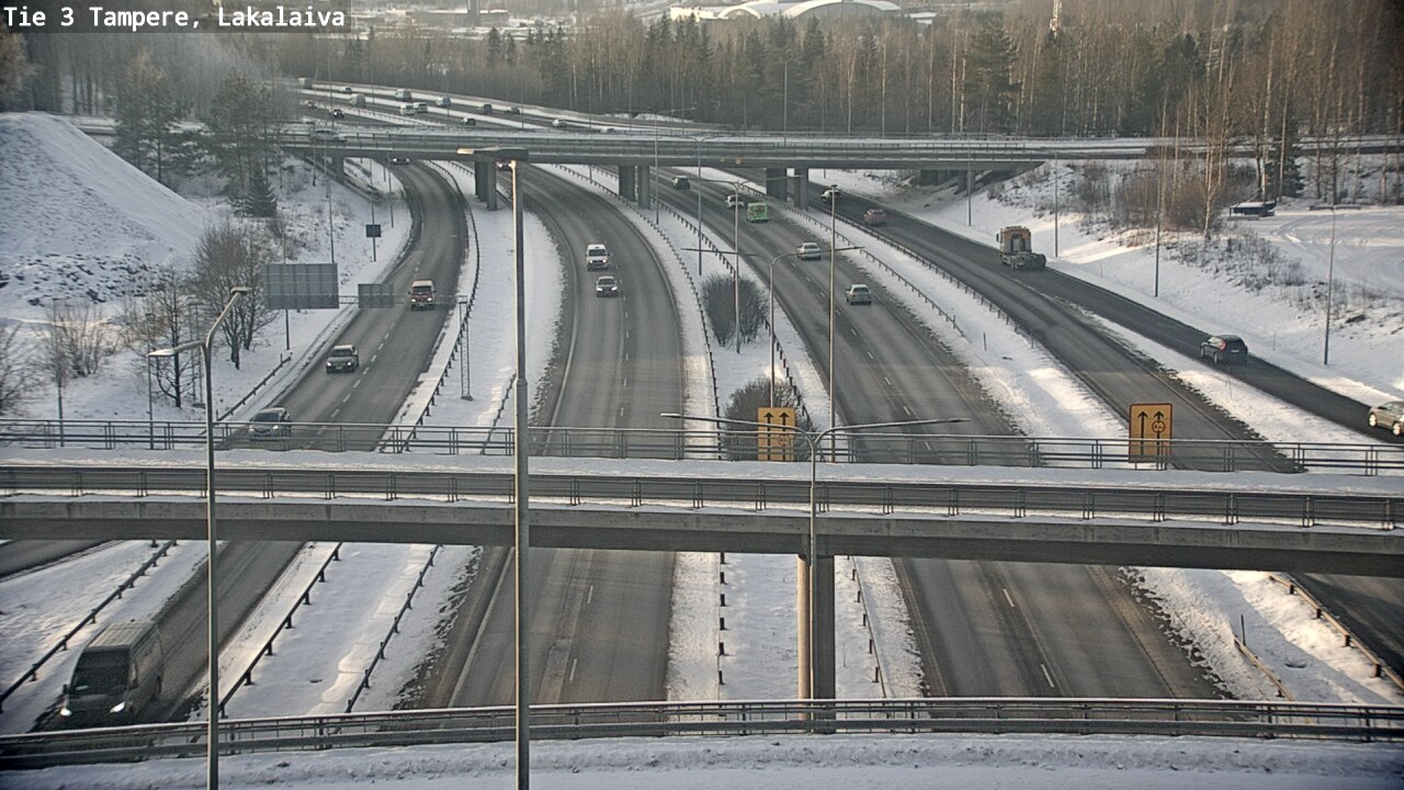 Kelikamerat Kuva Tie 3 Tampere, Lakalaiva, Tampere, Pirkanmaa