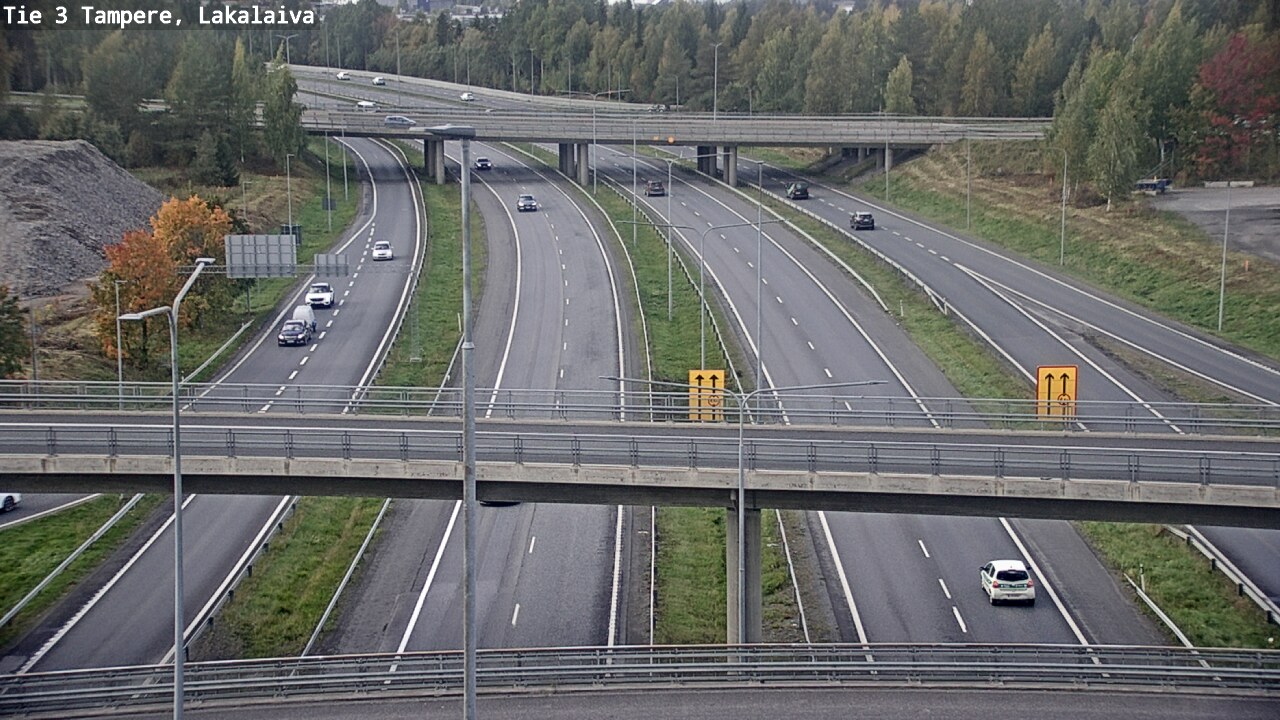 Weather Camera Image Road 3 Tampere, Lakalaiva, Tampere, Pirkanmaa