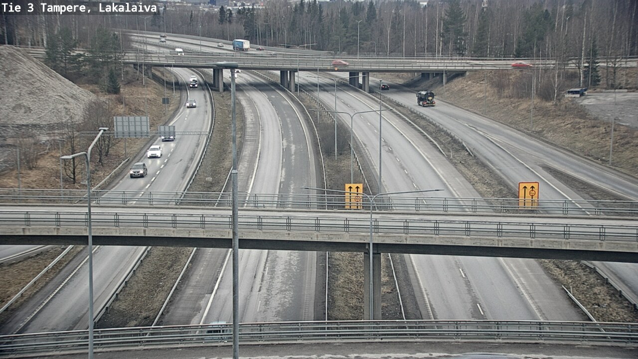 Kelikamerat Kuva Tie 3 Tampere, Lakalaiva, Tampere, Pirkanmaa