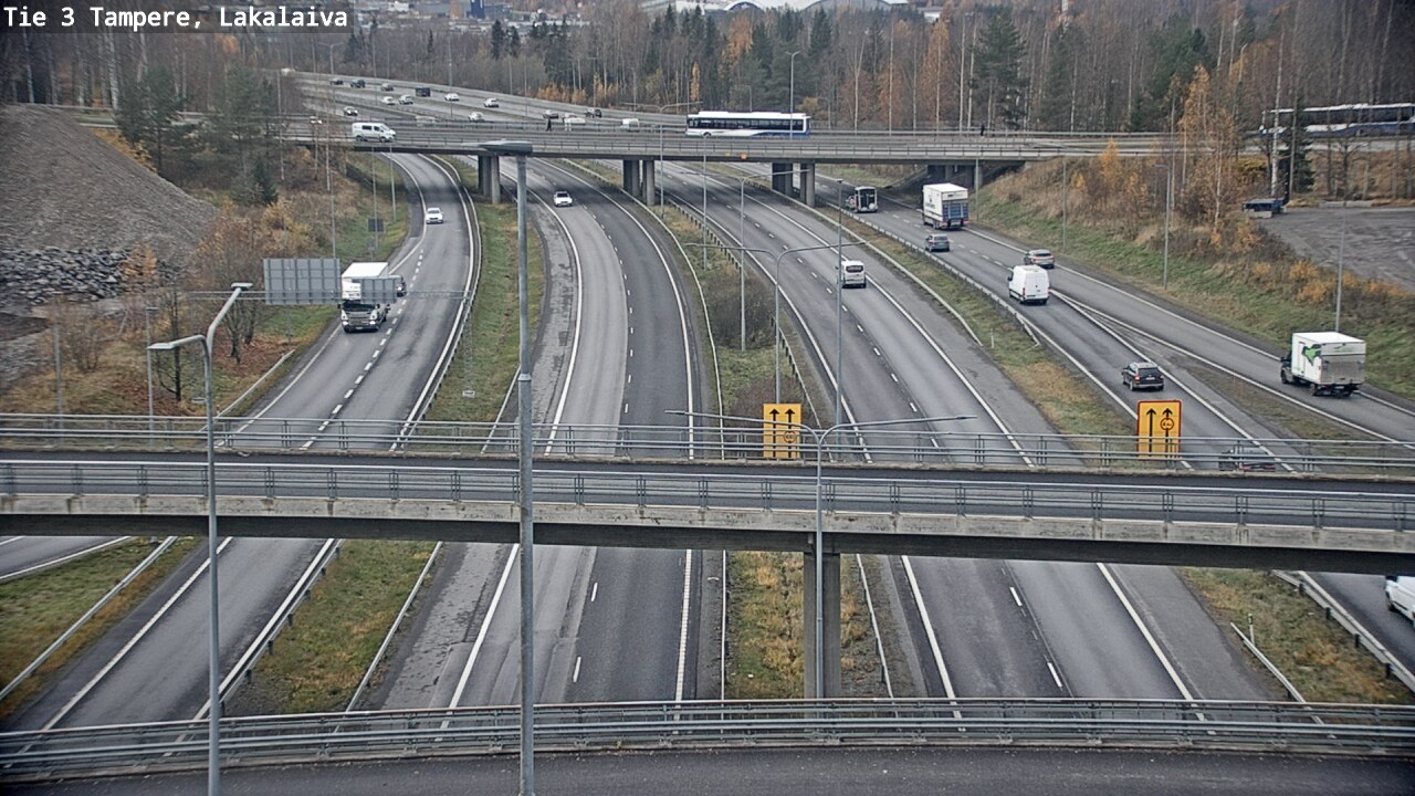 Kelikamerat Kuva Tie 3 Tampere, Lakalaiva, Tampere, Pirkanmaa