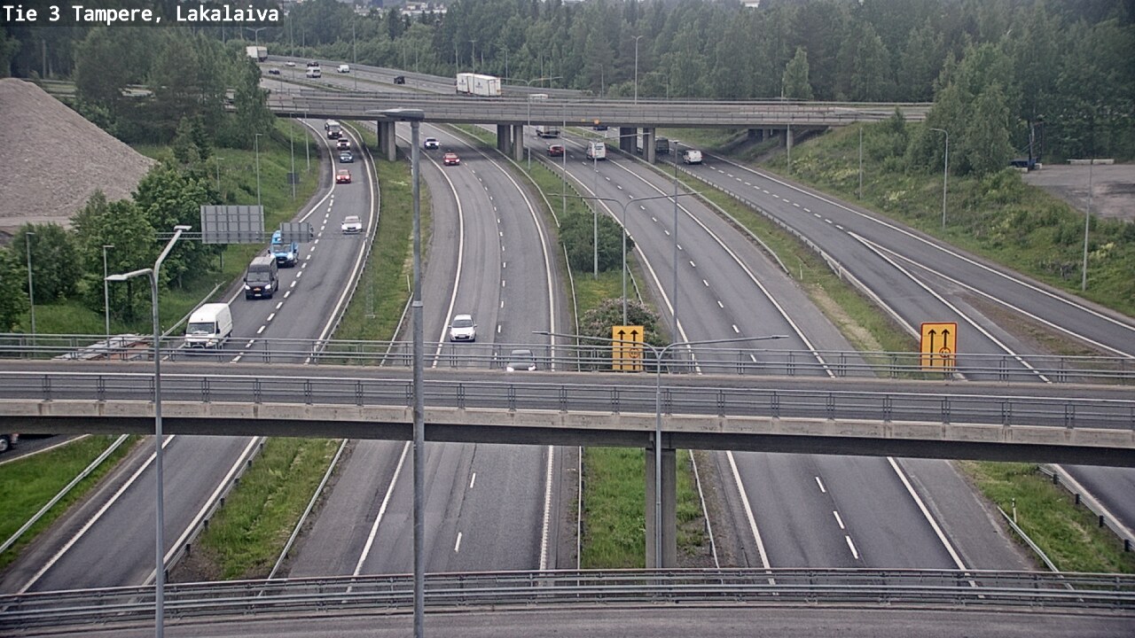 Kelikamerat Kuva Tie 3 Tampere, Lakalaiva, Tampere, Pirkanmaa