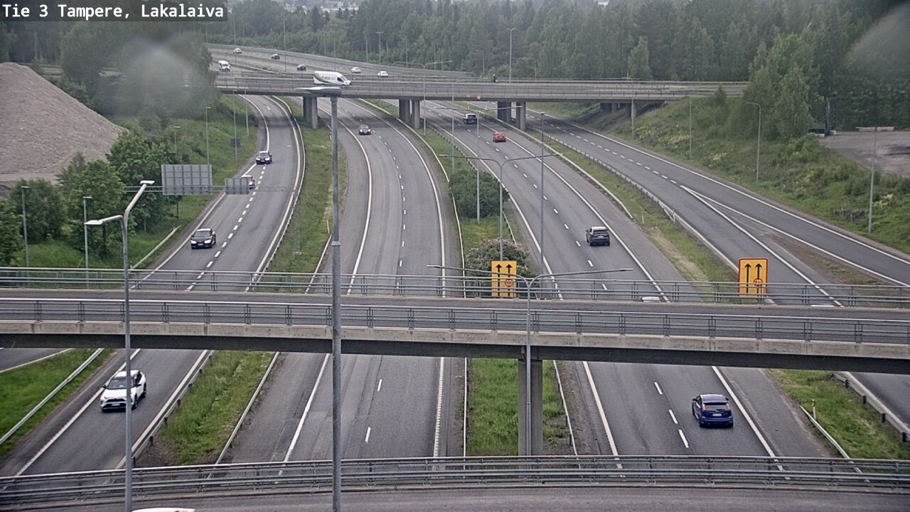 Kelikamerat Kuva Tie 3 Tampere, Lakalaiva, Tampere, Pirkanmaa