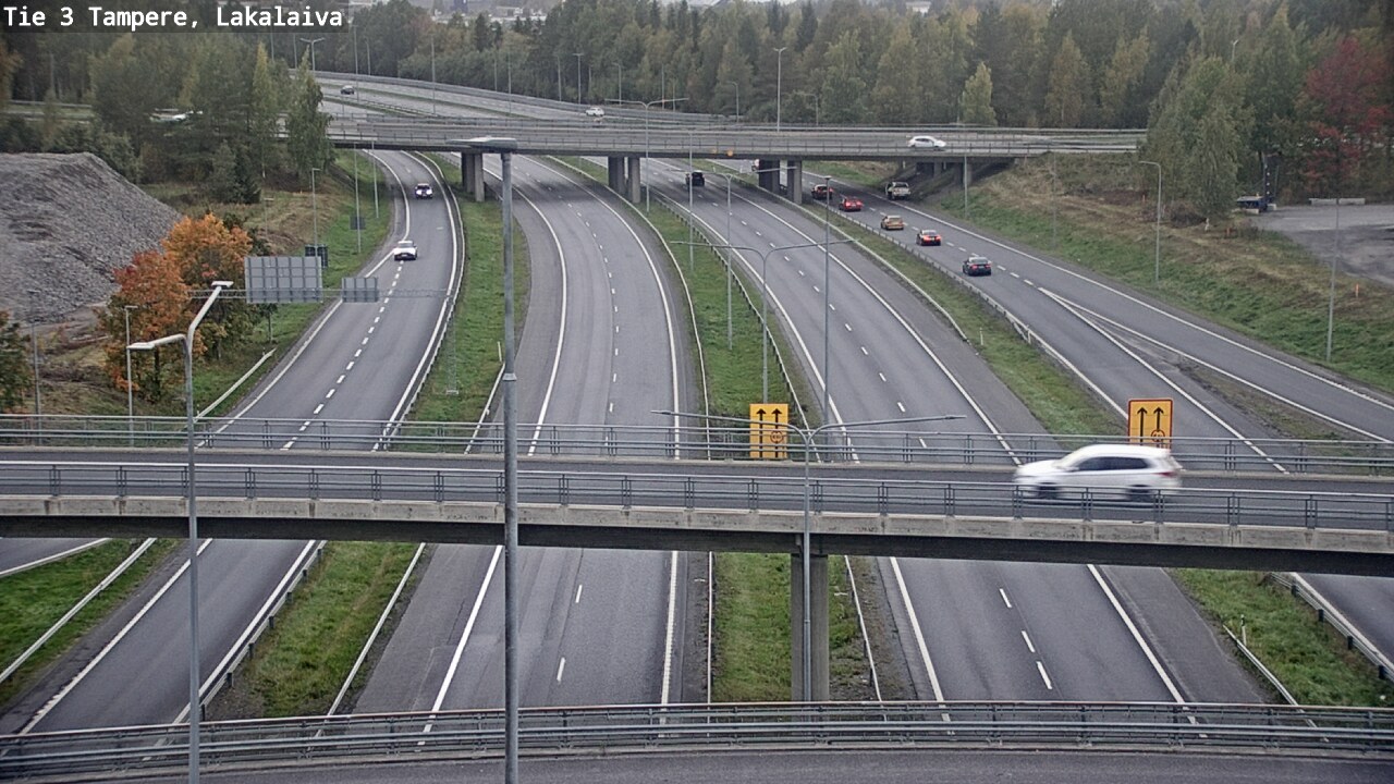 Weather Camera Image Road 3 Tampere, Lakalaiva, Tampere, Pirkanmaa