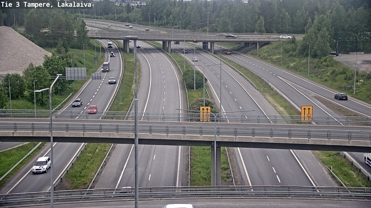 Weather Camera Image Road 3 Tampere, Lakalaiva, Tampere, Pirkanmaa