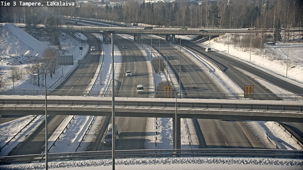 Weather Camera Image Road 3 Tampere, Lakalaiva, Tampere, Pirkanmaa