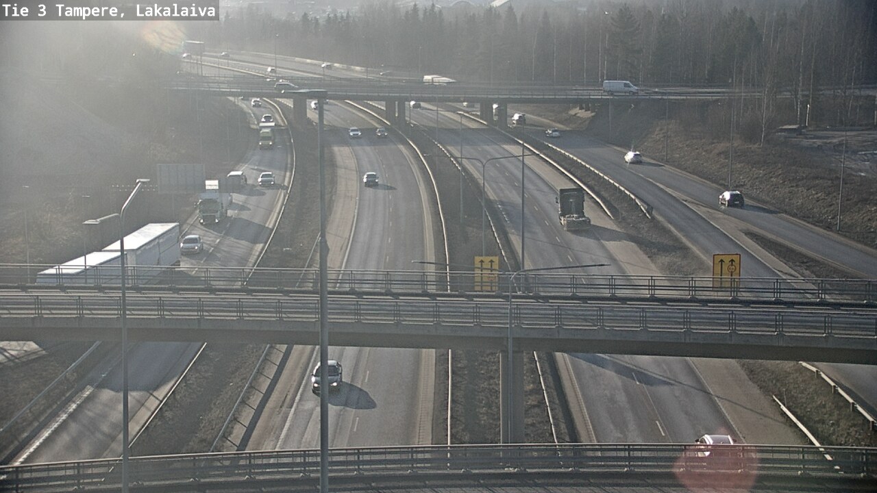 Weather Camera Image Road 3 Tampere, Lakalaiva, Tampere, Pirkanmaa