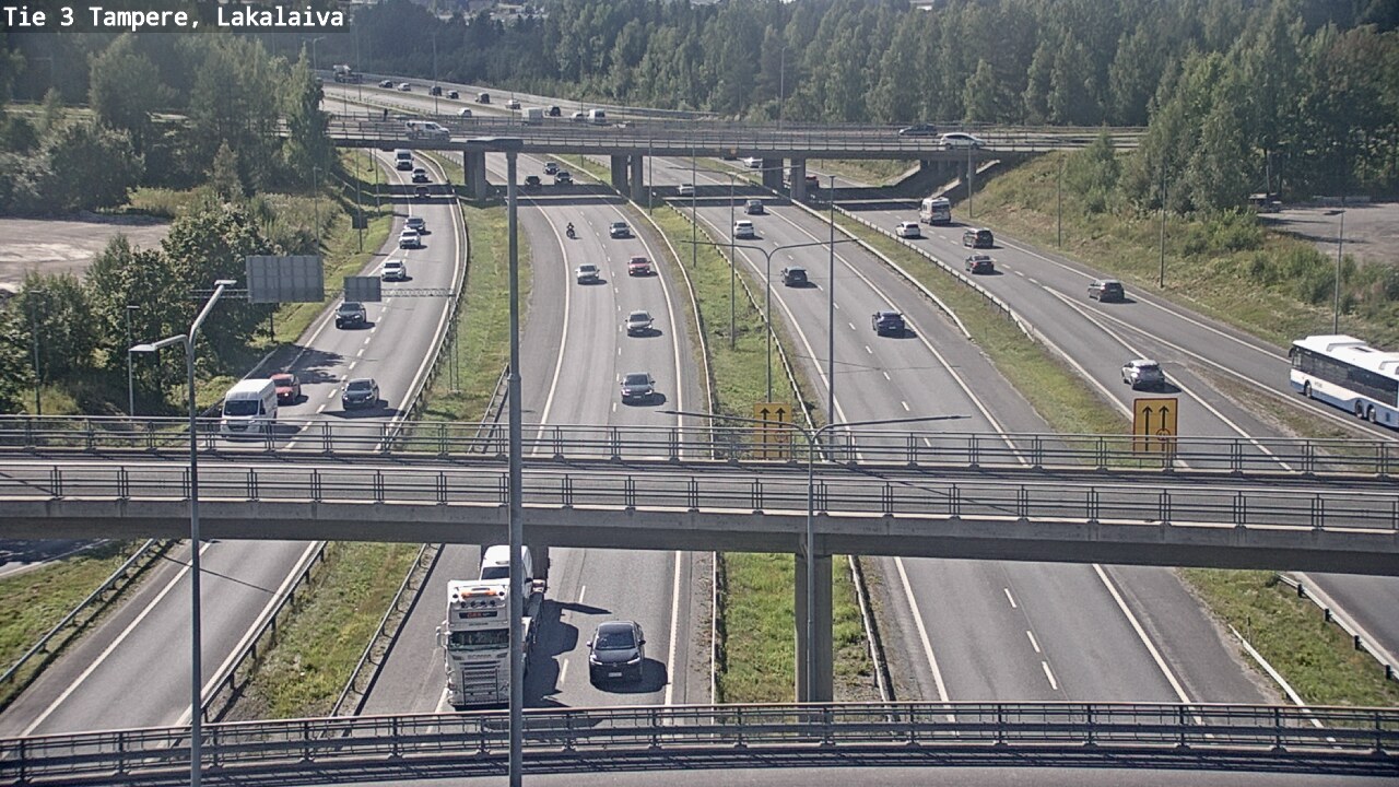 Kelikamerat Kuva Tie 3 Tampere, Lakalaiva, Tampere, Pirkanmaa