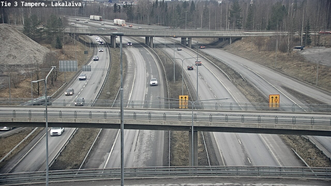 Kelikamerat Kuva Tie 3 Tampere, Lakalaiva, Tampere, Pirkanmaa