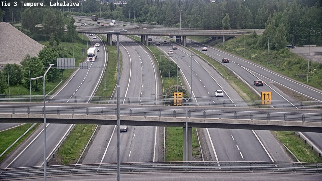 Kelikamerat Kuva Tie 3 Tampere, Lakalaiva, Tampere, Pirkanmaa